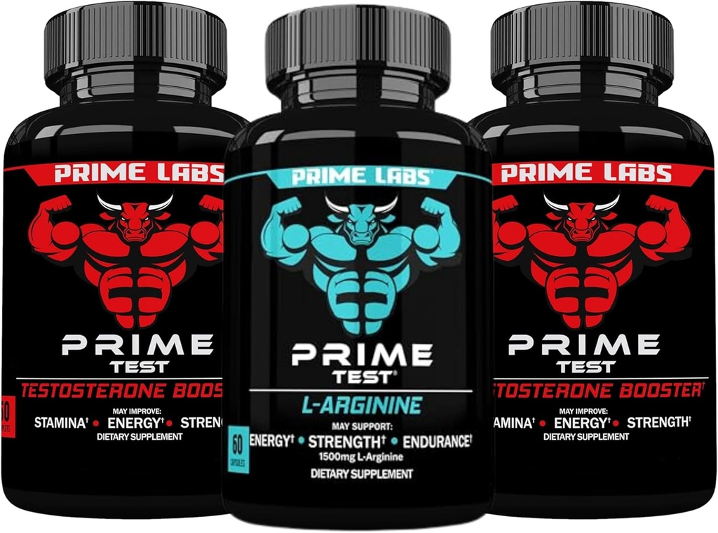 Prime Labs Prime Test (2 paketa) + L Arginin dušikov oksid (60 števk)