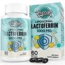 Liposomski goveji laktoferin 1000 mg - večja absorpcija - za absorpcijo železa in imuno delovanje laktoferin Dopolnila za odrasle, 60 kapsul