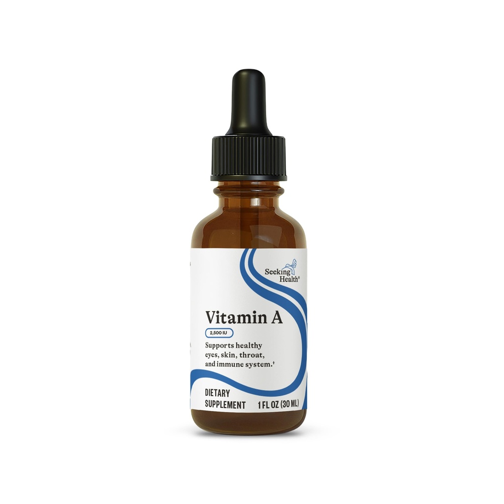 Iskanje Health vitamin A Kapljice - Eye & Skin Health Supplement z Retinil Palmitate - Tekoči vitamin Podpora z antioksidant podporo - Soy-free & Gluten-free - 1 fl oz, 1500mcg (600 Serving)