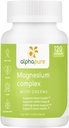 Magnezij kompleks z zelenimi, Magnezijev glicinat, Magnezijev glukonat, in Magnezijev malat Zagotavlja 250 mg elementarnega magnezija na strežbo, tretja stranka testirana. Plus pet zelenih bogatih z magnezijem