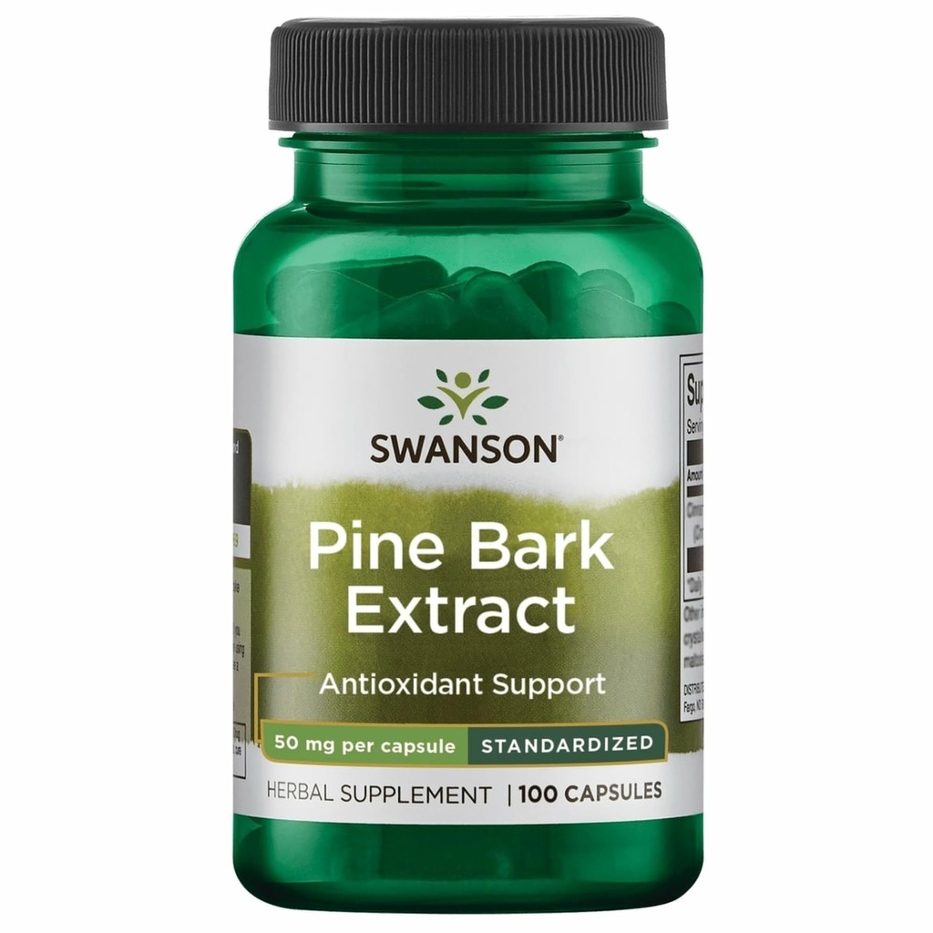 Swanson Pine Bark Extract 50 Milligrams 100 kapsul