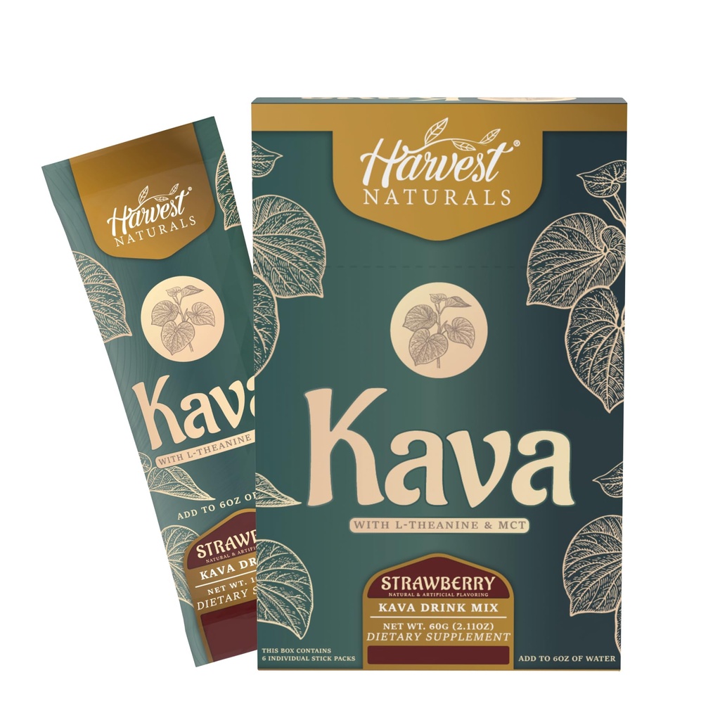 Kava Extract z L-Theanine & MCT Drink Mix 