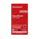 Humann SuperBeets Srčne tablete Gladko Coat 500mg – Non-GMO prašek – Klinično študiral antioksidanti, 60 Število