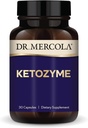 Dr. Mercola Ketozyme, 30 kapsul, brez glutena, brez soje