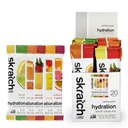 Skratch Labs Hydration Packets - Hydration Drink Mix, Variety Pack (20 Sam serving Packets) - Elektrolitni prašek, razvit za športnike in športne zmogljivosti, Gluten Free, Vegan, Košir