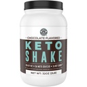 Keto obrok Nadomestni pretreski, čokolada, 2 kg, mešanica beljakovin z nizko vsebnostjo ogljikovih hidratov, MCT v prahu, hidrolizirani kolagen peptidi, keto zajtrk, 20 g maščobe, 14 g beljakovin, 1 neto karb, nič sladkorja