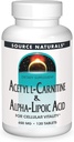 Vir Naturals Acetil L- karnitin & alfa- lipojska kislina 650mg- 120 tablet