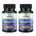Swanson Apigenin-Bioflavonoid dodatek naravna prostata podpora-Metabolizem in živec zdravje podpora-lahko podporo spanje in sprostitev 90 Caps, 50mg vsak 2 paket