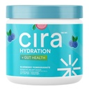 Cira Hydration + Gut Health Powder (45 Servings) - Electrolyte Drink Mix with Prebiotics & Probiotics for Digestion, Hydration & Recovery - Naturally Flavored with Stevia - Blueberry Pomegranate