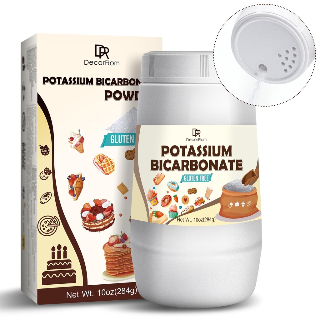 Kalijev bikarbonat 10oz - 100% čisti kalijev bikarbonat v prahu za rastline, torte, izdelavo vina, lepljenje - živilo stopnja kalijevega bikarbonata v prahu sredstvo za peko, piškotki, prigrizki
