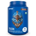 Birdman Falcon Vegan Protein Powder Organic, Stevia & Sugar Prosti, Rastlinske beljakovine, Nizki ogljikovi hidrati, Mlečni brez, Keto, Newhey Protein, Probiotic, Pea Protein 