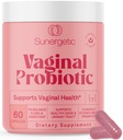 Premium vaginalni probiotiki za ženske – klinično raziskan Lactobacillus vaginalni probiotik s prebiotiko in brusnico v ravnovesje PH, zmanjšanje Odor, Searin Tract Support & Femine Health – 60 kapsul