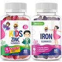 SUNNY SAM železa Odrasli z vitaminom C in cink otroci Gumies