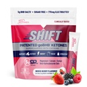 Real Ketones BHB Exogene Ketones Drink Mix Packets Keto Elektroliti Powder Packets No Sladkor s 4 Glavnim napenjanje Elektroliti Plus Hidriranje Patented Keto BHB - 30 Count Mixed Berry Caffeine