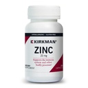 Kirkman - cink 20 mg - 250 kapsul - Imunska podpora - visoka absorpcija - hipoalergeni