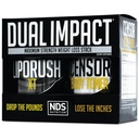 NDS Nutrition maksimalna moč Dual Impact Stack - Moč 2-v-1 hujšanje Kit združuje visokoenergijske maščobe gorilnik XT Termogenik s Premium CLA CLA toner telo (60 Caps & 90 Softgels)