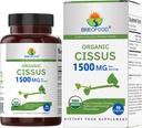 Brieofood Organic Cissus Quadrangularis 1500mg, 45 Služabniki, vegetarijanci, Gluten brez, 90 vegetarijanske tablete