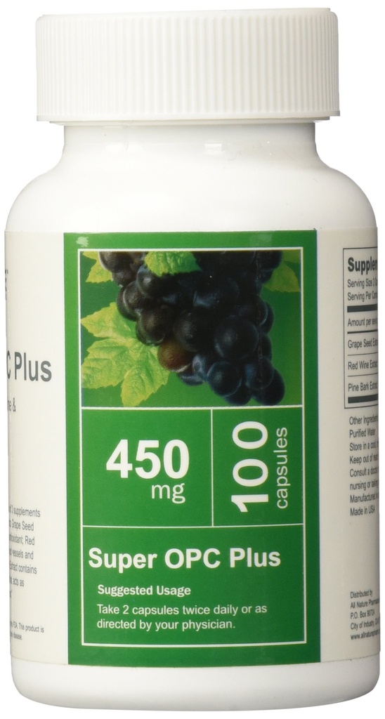 All Nature Super OPC Plus (Izvleček rdečega vina in borovega barka)