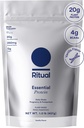 Ritualni prednatalni veganski protein v prahu: Choline za podporo prednatalni, postporodni, & Dojenje, 20g organski sladkorni proteini z regenerativnih kmetij v ZDA, Gluten brez, na rastlinski osnovi, sladkor Free†, Vanilla, 1Lbs