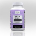 Možgansko gorivo+ DMAE Memory Supplement for Focus, Mood, Duševna energija za zaposlene moške in ženske - 60 Kapsule, Izdelano v ZDA