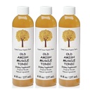 Caleb Treeze Old Amish Muscle Tonic, 8 oz – 3 Pack Leg & Foot Cramps Relief