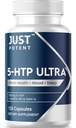 5-HTP Ultra 200mg | 120 Capsules - 4-Month Supply | for Sleep, Mood, and Brain Health | Fortified with SAM-e and Vitamin B6