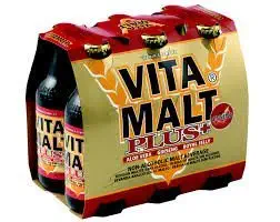 VITAMALT Plus energijska pijača z Aloe Vera-Ginseng-Royal Jelly - 6 Pack