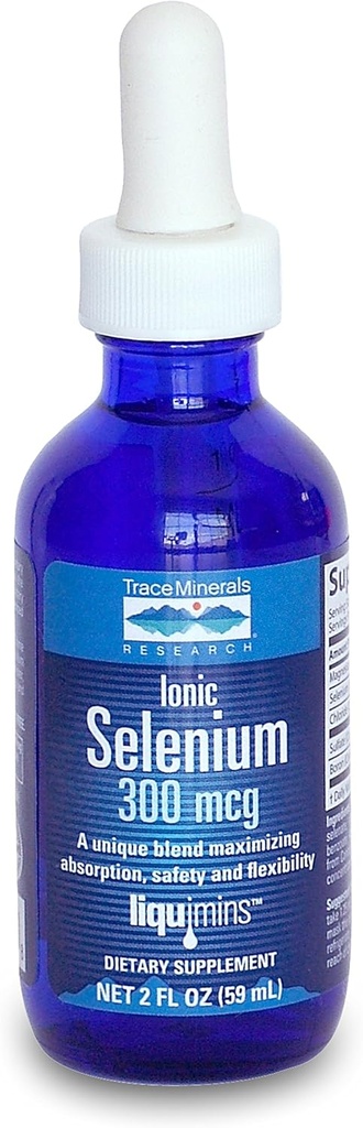 Minerali iz sledov tekoči jonski selen, 2-ounce