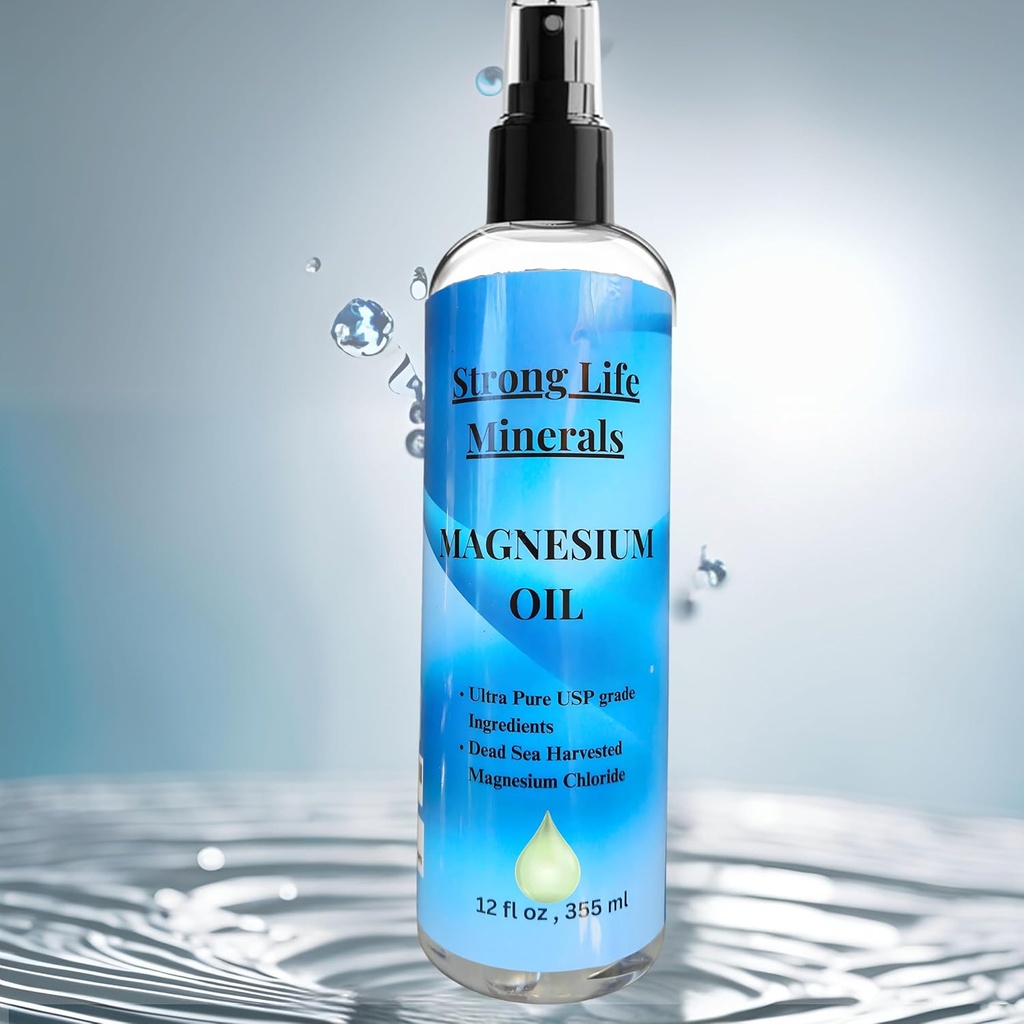Sprostite moč Dodatna moč Magnezijev sprej za telo 100% Organic Izdelano v ZDA Primerjajte s sedmimi minerali in starodavnimi minerali. Moč magnezija ti lahko spremeni življenje.