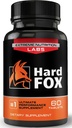 Hard Fox - #1 Ultimate Performance - 3" Dodana velikost v 60 dneh - širitve tablete za moške - Super pogon, moč, velikost, vzdržljivost - 60 Count