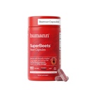HumanN SuperBeets Pese Root Kapsule Hitra sprostitev 1000mg, Pomaga podpreti proizvodnjo dušikovega oksida, krvni tlak, zdravje srca, Vsebuje ne-GMO pesetroot v prahu, Študiran antioksidanti 180 Število