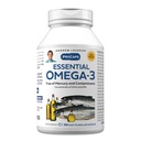 ANDREW LESSMAN Essential Omega-3 Unflavored - 360 Softgels - Ultra-Pure, Omega-3 Oils. Visoka DHA, brez želodčne vstaje, brez onesnaževalcev, brez živega srebra. Majhen, enostaven za požiranje softgels