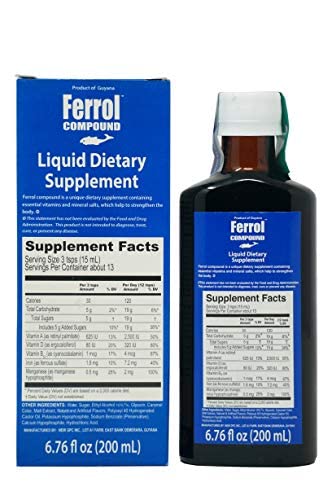 Compound - Liquid Dietary Supplement 6.76 fl oz (Pk of 3)