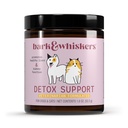 Bark & Whiskers Detox Podpora - pomaga pri podpori zdrave funkcije jeter in ledvic - Zeliščna mešanica z organskim mlekom Thistle & zeleni čaj - 1.8 oz