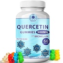 Quercetin Gumies - Quercetin z bromelainom Vitamin C + cink Vitamin D3 – Žvečljiv Quercetin 900mg Dodatki - Quercetin za otroke in odrasle (1)