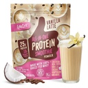FlavCity Grass Fed Whey Protein Powder - Vanilla Latte - 25g Beljakovine, 10g kolagen & 60mg kofeina - izdelan z Real Vanilla Bean & Organic Coconut - Gluten brez dodanih sladkorjev (20 serverjev)