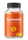 NutraChamps Kurkumi za odrasle in otroke z izvlečkom ingverja in črnega popra, 95% kurkuminoidi, Vegan naravni kurkumin skupni dodatek podporo, Tumeric Gummy dodatki