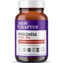 Novo poglavje Hollomega ribje olje dodatek - 2000mg na Serving, klinično dokazano Wild Aljaska Salmon olje z Omega-3 + Vitamin D3 + Astaksantin, 120 Softgels