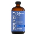 BodyBio Balance Oil - Vegan Omega 3 6 Supplement – Cold-Presed Safflower & Laneno olje – Podpira funkcije možganov, zdravo kožo, in Mood