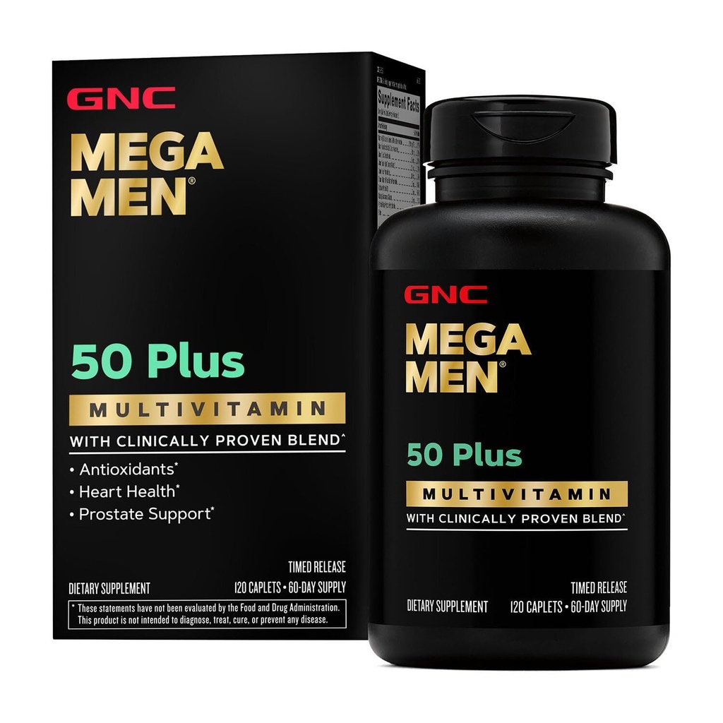 GNC Mega Men 50 Plus Multivitaminski 