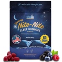 Dr. Price Sleep Gumies za odrasle – 3mg Melatonin, L-Theanine, GABA & Zeliščna mešanica – Mešana jagodičja aroma, Gluten-free Sleep Aid – 60 Count