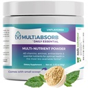 MultiAbsorb~Daily Essential, Multi-Nutrient prašek za optimalno zdravje, vitamini, minerali, antioksidanti, brez polnil ali konzervansov, naravni, ne-GMO, 30 serving (nearomatizirana)