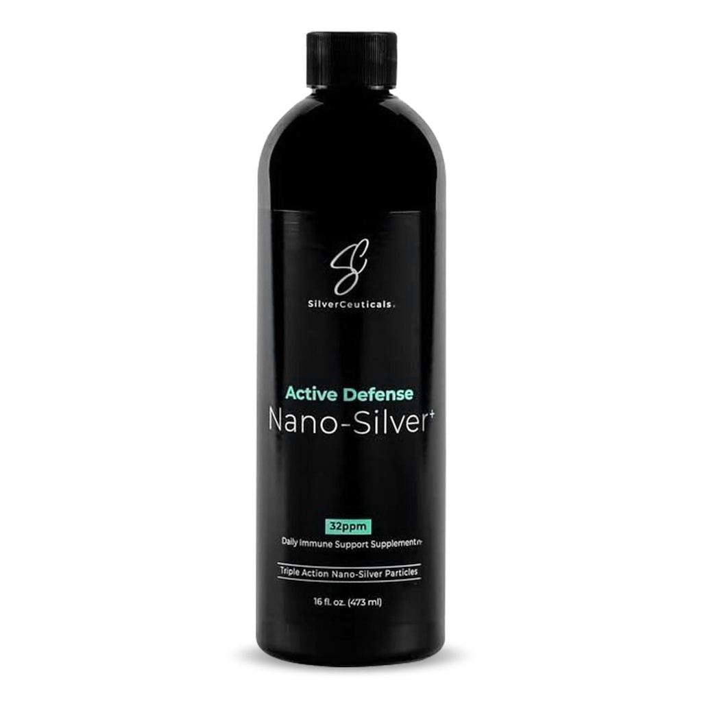 Colloidal Silver w/Nano Technology - 32ppm 16oz - 8X Več učinkovite - Naravne imunske podpore - Save The Boleči dnevi - Age 5 & Up - Outperforms Višje PPM Silvers - Brez okusa in vonja - 3. stranka testiran