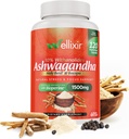 Kapsule Ashwagandha - 10% Witanolidi, izvleček korenskega praška, zeliščni dodatek za pomoč Podpora naravni stres, spanje, fokus - 1500mg, za moške in ženske -120 Count