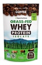 Opportuniteas Coffee Whey Protein Powder - Low Carb & Keto Prijazen - Grass Fed Whey Izolat + Kolumbijska kava - 60 mg kofeina za energijo - pred ali po vadbi pijača Mix, Latte, Shake & Smoothie 1lb
