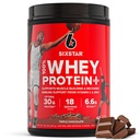 Six Star Whey Protein Powder Plus - Muscle Building & Recovery Formula z Whey Isolate Powder, BCAA, 30g Protein, Imunska podpora - Po-workout dodatek - Trojna čokolada, 1,8 lbs