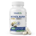 Natural Cure Labs Premium Monolaurin – 600 mg, 100 kapsul