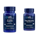 Life Extension Super Ubiquinol CoQ10 60 softgels & Two-per-Day multivitamin 120 kapsul paket