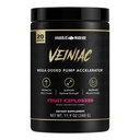 Anabolični Warfare Veiniac Muscle Pump Activator dodatek Stimulant prost Pred-workout z L-Citrulin, betain brezvodni, & dodan AGMASSTM, poveča dušikov oksid*, Sadni Punch 20 Servinges