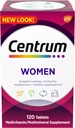Centrum Multivitamin za ženske, Multivitamin/Multimineral dodatek z železom, vitamin D3, B Vitamini in antioksidanti Vitamini C in E, Gluten brez, Ne-GMO sestavine - 120 Število